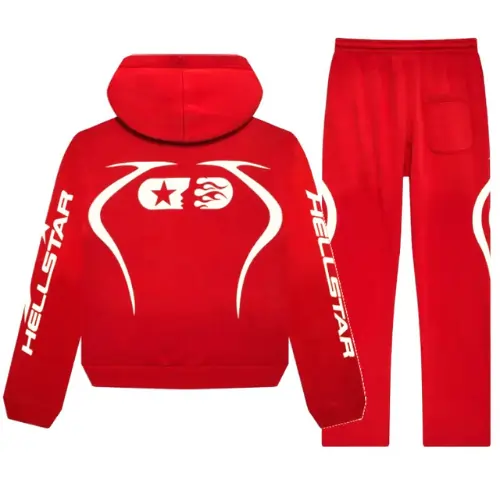 Hellstar Sports Jet Tracksuit Red