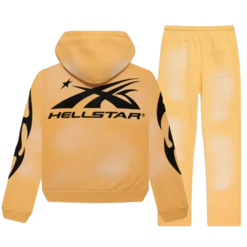 Hellstar Sports Tracksuit Yellow